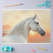 Decoupage Hedendaagse Paard Digitale Kunst Tissuepapier (Craft)