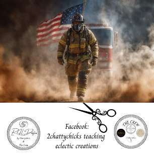 Decoupage Heldenbrandweer Reageerder Tissuepapier