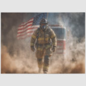 Decoupage Heldenbrandweer Reageerder Tissuepapier (Voorkant)