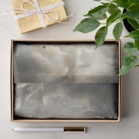 Decoupage Hemelse Achtergrond Saturnus Ballon Tissuepapier (Geschenk)