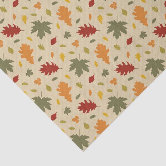 Decoupage Herfst Bladeren Tissuepapier (Detail)