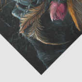 Decoupage Herfst Victoriaans Dressed Cat Art Tissuepapier (Detail)