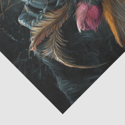 Decoupage Herfst Victoriaans Dressed Cat Art Tissuepapier (Detail)