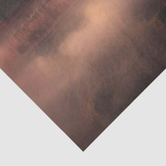 Decoupage Hete Luchtballon Grand Canyon Zonsonderg Tissuepapier (Detail)