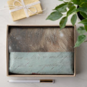 Decoupage Highland Calf Christmas Scene Snowing  Tissuepapier (Geschenk)