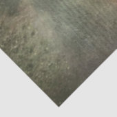 Decoupage Highland Calf Winter Floral Art  Tissuepapier (Detail)