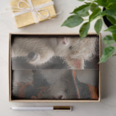 Decoupage Highland Calves Halloween Moo March Tissuepapier (Geschenk)