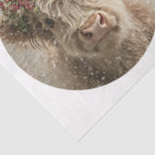 Decoupage Highland Cirkelzaag Ontwerpen 8.5" Tissuepapier (Detail)