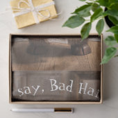 Decoupage Highland Cow Salon Art Bad Hair Day Tissuepapier (Geschenk)