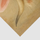 Decoupage Highland Easter Ballerina In Pink  Tissuepapier (Detail)