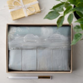 Decoupage Highland Kalveren in Bubble Bath Blue Tu Tissuepapier (Geschenk)