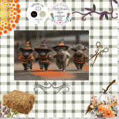 Decoupage Highland Kalveren vieren Halloween Tissuepapier