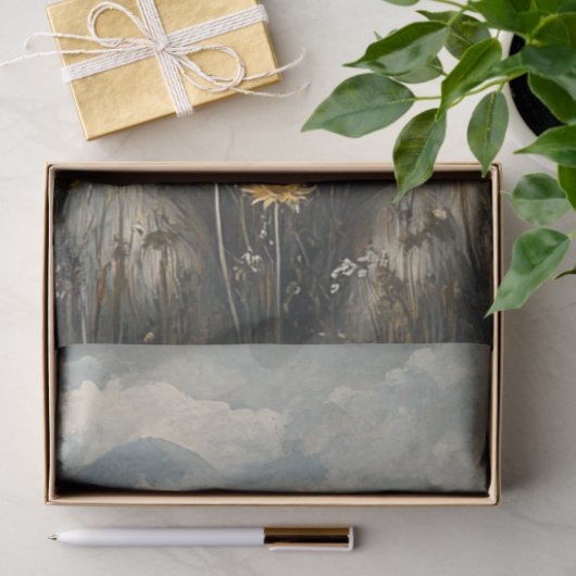 Decoupage Highland Koe Countryside Tissuepapier (Geschenk)