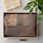 Decoupage Highland Koe & Kalf Nuzzling Tissuepapier (Geschenk)