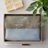 Decoupage Highland Koeien in Wildflowers Rustic Ba Tissuepapier (Geschenk)