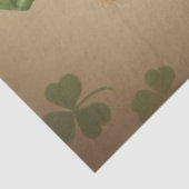 Decoupage Highland St. Patrick Ballerina Tissuepapier (Detail)