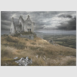 Decoupage Historic Weathered Castle Ierland Tissuepapier