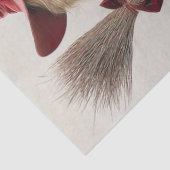 Decoupage Holiday Beautiful Witch 18x24 Canvas Tissuepapier (Detail)