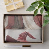 Decoupage Holiday Beautiful Witch 18x24 Canvas Tissuepapier (Geschenk)