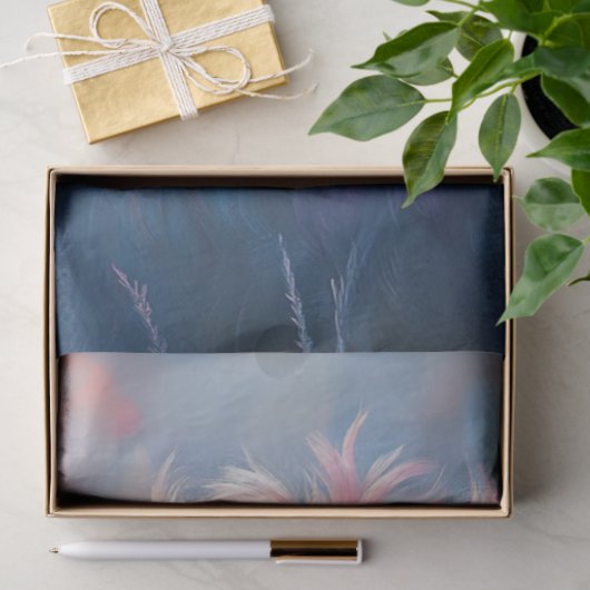 Decoupage Hoogland Kalf Omgeven Poppies Tissuepapier (Geschenk)