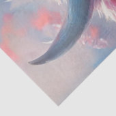 Decoupage Hoogland Kalf Omgeven Poppies Tissuepapier (Detail)