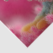 Decoupage Hot Pink Heatwave Hopper De Kikker Tissuepapier (Detail)