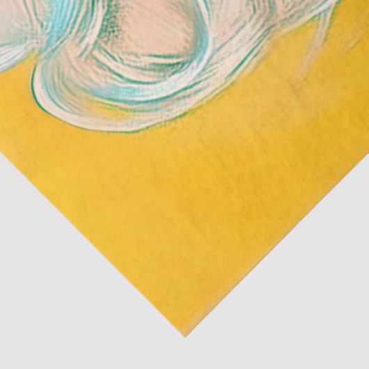 Decoupage Hot Summer Hippie Sister Twin Tissuepapier (Detail)