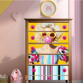 Decoupage Hot Summer Hippie Sister Twin Tissuepapier