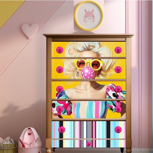 Decoupage Hot Summer Hippie Sister Twin Tissuepapier