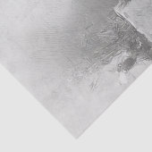 Decoupage Houtskool Duitse Shepard Portret Tissuepapier (Detail)