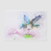 Decoupage Hummingbird Waterverf Tissuepapier (Voorkant)