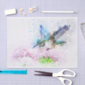 Decoupage Hummingbird Waterverf Tissuepapier (Craft)