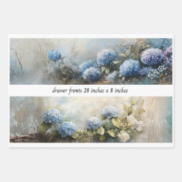 Decoupage Hydrangea Bloemen Laadkasten Fronten 29x Inpakpapier Vel