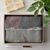 Decoupage Ierse Winterheks van Licht  Tissuepapier (Geschenk)