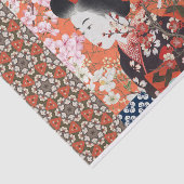 Decoupage in Japanse stijl Tissuepapier (Detail)