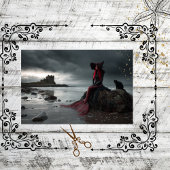 Decoupage Irish Mermaid Herfst Gothic Elegance Tissuepapier