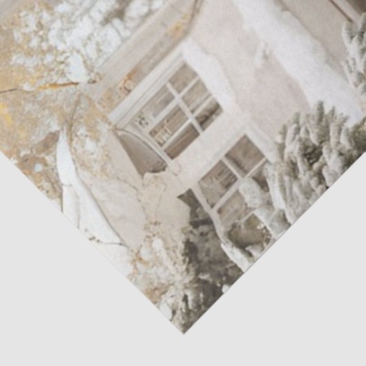 Decoupage Irish Santa Claus Celtic Holiday Tissuepapier (Detail)