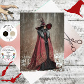 Decoupage Irish Winter Witch of Light Tissuepapier
