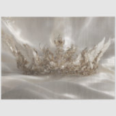 Decoupage Ivory Crown Wing Elements Filigree Tissuepapier (Voorkant)
