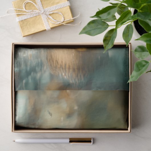 Decoupage Jagen Mallard Duck Landing Tissuepapier (Geschenk)