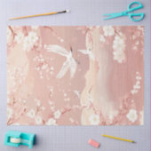 Decoupage Japanse lente landschap vrolijke bloesem Tissuepapier (Craft)