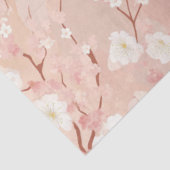 Decoupage Japanse lente landschap vrolijke bloesem Tissuepapier (Detail)