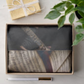 Decoupage - Kattengitaar en muziek - Tissue Paper Tissuepapier (Geschenk)