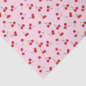 Decoupage Kersen Tissuepapier (Detail)