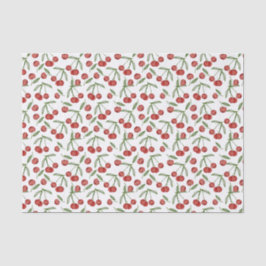 Decoupage Kersen verjaardagsfeestje Tissuepapier