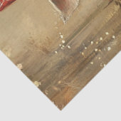 Decoupage Kerst Nijlpaard Ballerina Whimsisch Tissuepapier (Detail)