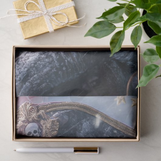 Decoupage Kerstman Piraat Kerstman Tissuepapier (Geschenk)