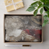 Decoupage Kerstman & Rudolph Kerstbond Tissuepapier (Geschenk)