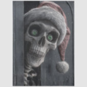 Decoupage Kerstman vanuit graf Peek art Tissuepapier (Voorkant)