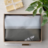 Decoupage Kerstvogel in rode en zwarte veren Tissuepapier (Geschenk)